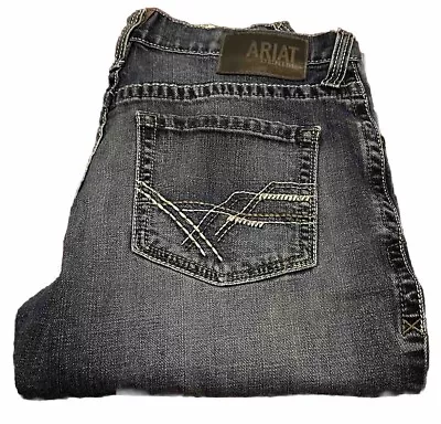 Ariat M4 Low Rise Boot Cut Men’s Jeans Size 32x32 Blue Denim • $39.99
