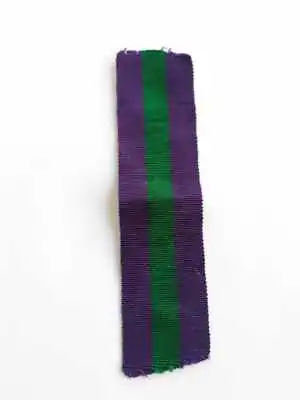 General Service Medal Palestine Military Vintage TJFF Fabric Ribbon Authentic  • $36.40