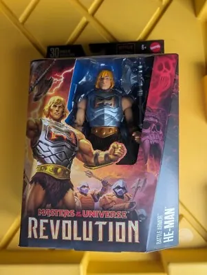 Masters Of The Universe Masterverse Revolution Battle Armor He-Man IN HAND • $40