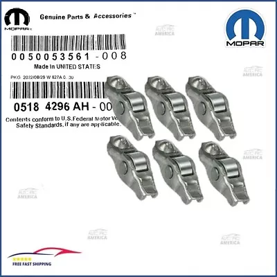 (6) Oem Mopar 2011-2021 Jeep Dodge Chrysler 3.6l Pentastar Rocker Arms 5184296ah • $73