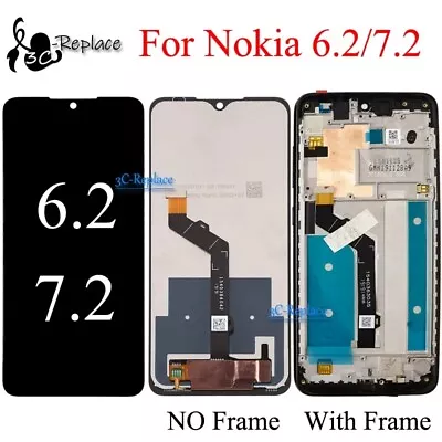 For Nokia 6.2 / 7.2 TA-1200 TA-1198 TA-1201 LCD Display Touch Screen Assembly • $18.22