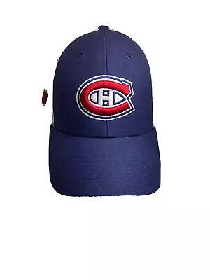 Montreal Canadiens Trucker Mesh Blue White Cap Hat SnapBack NHL • $9.98