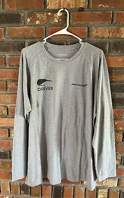Sport-tek McLaren Men's Size XL Driver T-Shirt - Gray • $25