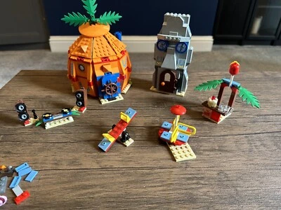 £49.95 • Buy LEGO SpongeBob SquarePants Bikini Bottom Undersea Party 3818  Inc Figures