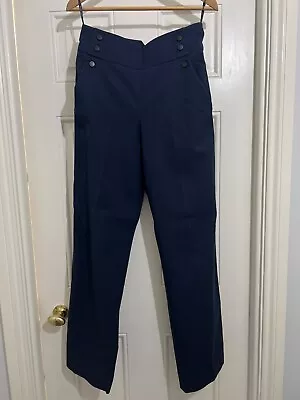 Blue KAREN MILLEN Trousers Size 10/12 Impecable Condition • £15.74