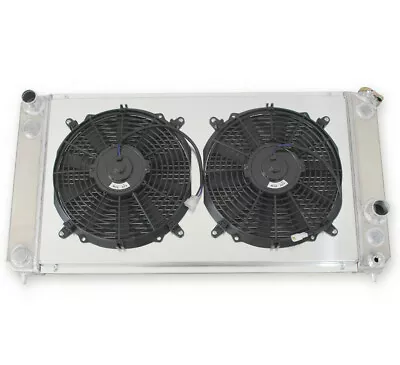 $370 • Buy All Aluminum Radiator+Shroud+Fan For 1996-2005 Chevy Blazer S10 Truck/GMC V8/V6