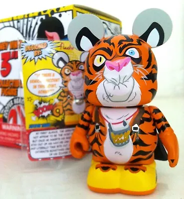 Disney Vinylmation 3  Zooper Heroes Series Super Tiger Collectible Toy Figure • $10.99