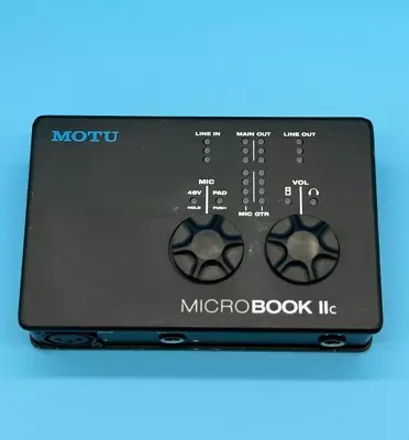 Motu Microbook Llc Audio Interface • $149.99