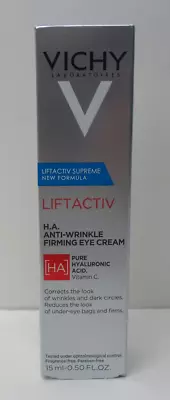 Vichy LiftActiv Supreme H.A. Anti-Wrinkle Firming Eye Cream - 0.50 Fl Oz (15 Ml) • $15.95