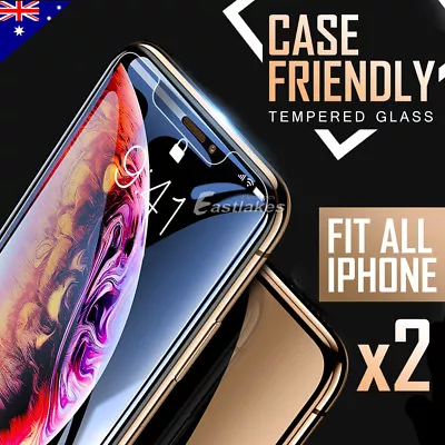 $3.89 • Buy 2x For Apple IPhone 8 Plus 7 6s 6 Plus 5s Se Tempered Glass Screen Protector