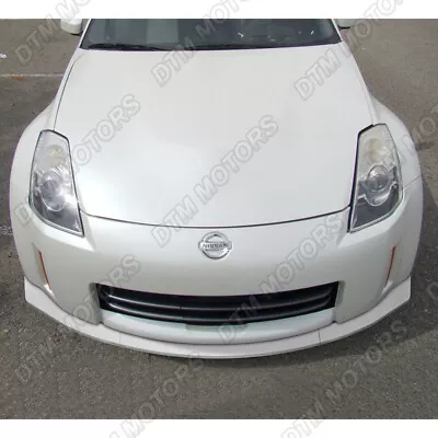 For 2006-2009 Nissan 350Z Z33 GT-Style Painted White Front Bumper Spoiler Lip • $128.56