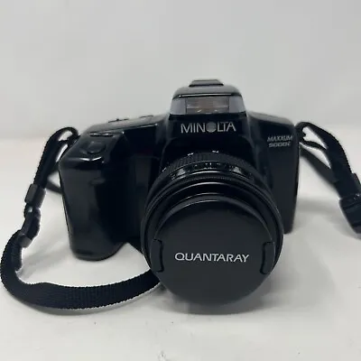 Minolta Maxxum 5000i 35mm SLR Film Camera/Parts (A2) • $17.49