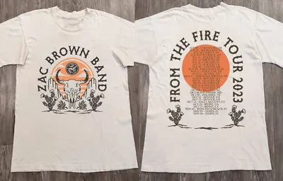 From The Fire Tour 2023 Shirt Zac Brown Band 2023 Tour Shirt Zac Brown Band Fr • $22.99