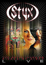 Styx-Styx-Grand Illusion & Pieces Of Eight Live DVD NEW & SEALED • $7.40