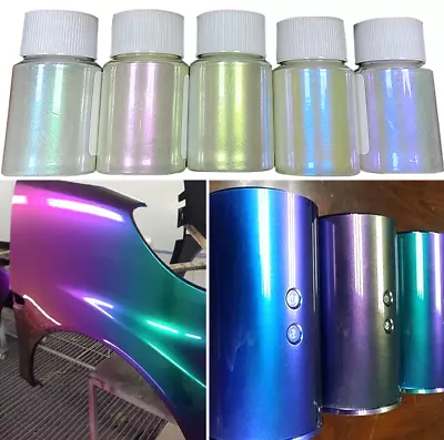 Chameleon Pigments Acrylic Paint Powder Coating Dye For Car Painting Decor • $7.88