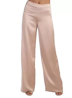 Trina Turk NWT Long Weekend Wide Leg Pants In Moonstone- Size  2 • $100