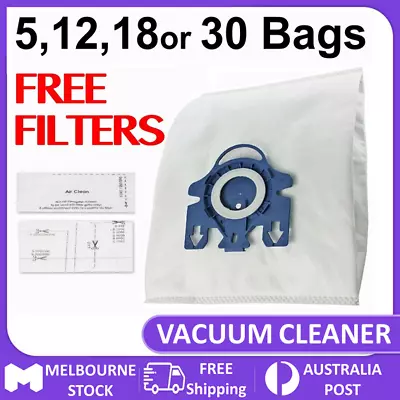 5-36x Vacuum Cleaner Bags For Miele 3D GN COMPLETE C2 C3 S2 S5 S8 S5211 Models • $16.15