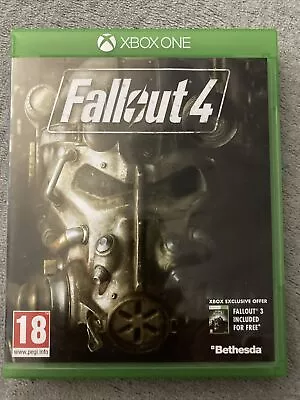 Fallout 4  Xbox One 1  Survival Action Adventure  Fall Out Four IV • £4.97