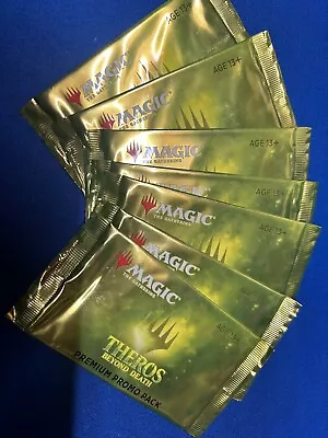 MTG THEROS BEYOND DEATH PREMIUM FOIL PROMO BOOSTER PACK X 7-Sealed • $129.99