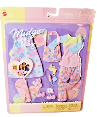 Barbie Happy Family Pregnant MIDGE & BABY 47629 Clothing & Accessories Sealed • $49.05