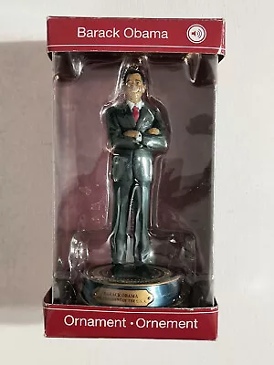 American Greetings Barack Obama Inauguration 2009 Talking Christmas Ornament • $22