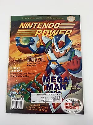 Mega Man X2 Nintendo Power Magazine 1995 Vol # 69 W/ Donkey Kong Poster + Insert • $15.99
