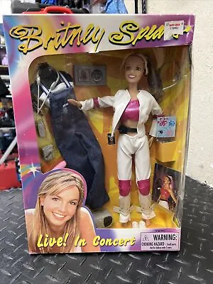 #20100 Play Along 1999 Britney Spears Live! In Concert Doll NIB *FREE SHIPPING* • $203.75