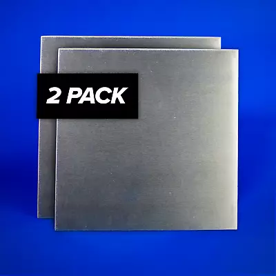  .250. 1/4   Aluminum Sheet Plate. 6  X 6 .   Flat Stock. 2 PCs   • $25.90