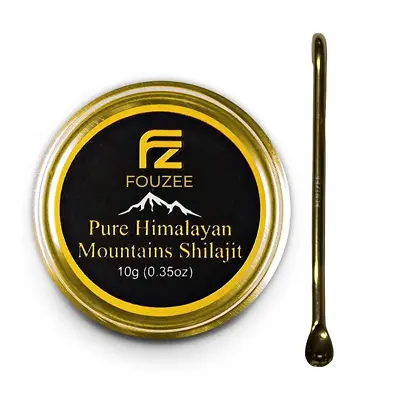 Himalayan Mountain Shilajit Pure Resin Mumijo Mumiyo Shilajeet  10g With Spoon • $29.99