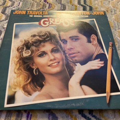 £9.99 • Buy Grease Original 1978 Film Soundtrack Vinyl LP John Travolta & Olivia Newton-John