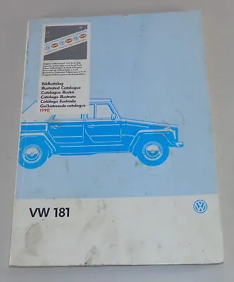 Picture Catalogue / Parts Catalogue / Illustrated Parts Catalogue VW 181 Bucket Stand 1990 • $86.46