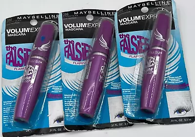 Maybelline  Volum' Express The Falsies Mascara  PACK OF 3 CHOOSE • $18.99