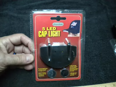 Gordon 5 LED Cap Light  New In Package Great For Hunting Or Fishing See Pictur • $9
