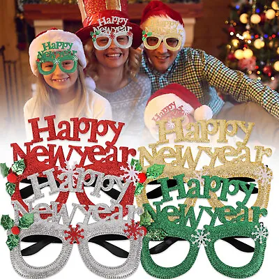 £2.19 • Buy Happy New Year's Eve Party Eyeglasses Photography Fancy Glasses Celebration Kids