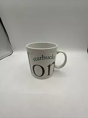 $15 • Buy Starbucks London Big Ben City Mug 1994 Collector Series 20 Oz Large Coffee Cup