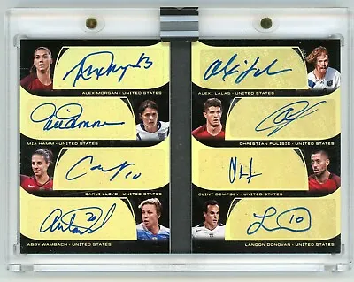 2018 Eminence Octet Auto Usa Alex Morgan Clint Dempsey Mia Hamm Carli Lloyd /5 ! • $5999.99