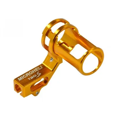 Microheli Aluminum Tail Motor Mount (GOLD) - BLADE 120 S / S2 • $19.99