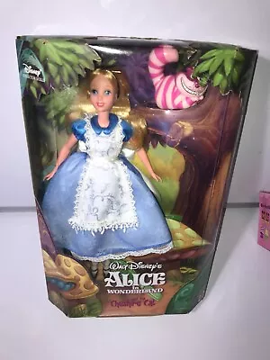 Walt Disney’s Alice In Wonderland Doll & Cheshire Cat Mattel 1999 Vintage • $49.99