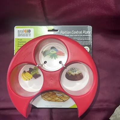 2 Portion Control Plate Meal Meausure Plates/Container For Weight Loss/Diet Tool • $20