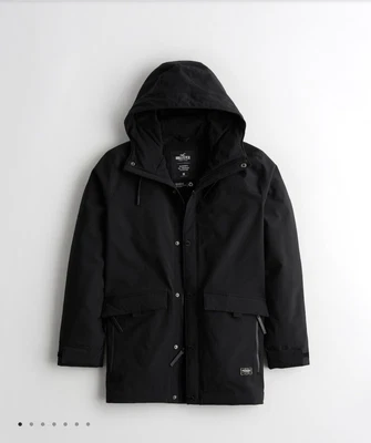 £50 • Buy Hollister Fleece Lined Parka Size M