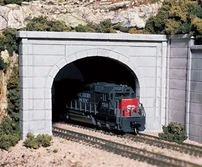 Woodland Scenics WS 1156 N Tunnel Portal Concrete-2 Double • $19.46