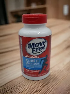 Move Free Advanced Plus MSM And Vitamin D3 80 Tablets Exp. 10/2024 • $18.04