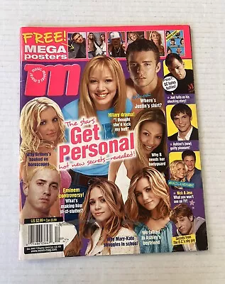 2003 December M TEEN MAGAZINE Mary-Kate Ashley Olsen Twins Beyoncé Eminem Cover • $35.99