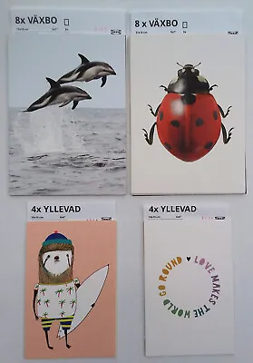 Ikea Art Cards / Postcards Various Designs New • £5