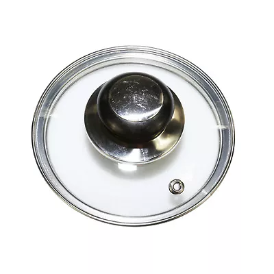 £7.09 • Buy 12cm Oven Hob Cooker Saucepan Frying Pan Glass Vented Cooking Lid For Tefal