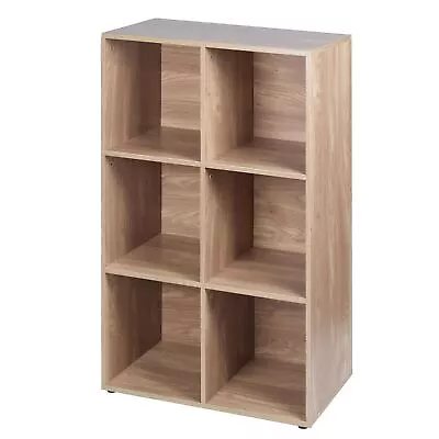 4 6 9 Cube Wooden Bookcase Shelving Display Storage Wood Shelf Living Room Unit • £39.99