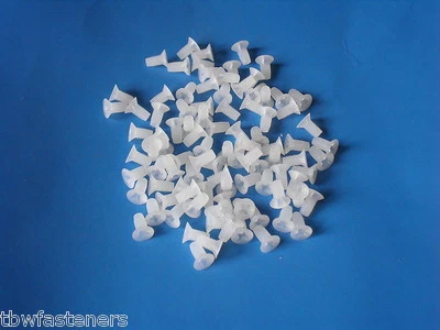 £2.75 • Buy 3mm X 6mm NYLON PLASTIC COUNTERSUNK SCREWS THREADED M3 + NUT & WASHER PACK X 5