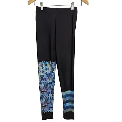 Nalu Tribe Swim Leggings Womens S Dark Blue Mermaid Beach Vibe • $19.99