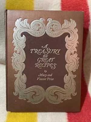 A Treasury Of Great Recipes Vintage Cookbook Vincent Price 1977 Printing • $100