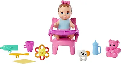 Barbie Skipper Babysitters Inc Baby Small Doll & Accessories First Tooth Playse • $10.15